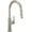 Brilliance Stainless, variant on Delta 19867Lf Nicoli 1.8 GPM Single Hole Pull Down Kitchen Faucet - Chrome