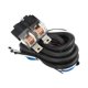 thumbnail image 2 of Vehicle H4 Headlight Wiring Harness Replace Parts Durable Ceramic Socket Plug Halogen Lamp Brightening Professional 12V, 2 of 5