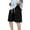 Black, variant on Migroa Men's Denim Shorts Baggy Jean Shorts Elastic Drawstring Waist Baggy Jorts Streetwear Summer Casual Loose Fit Wide Straight Leg Jorts Black L