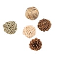 thumbnail image 2 of Juguete para pájaros Sepak Takraw, descompresión segura y saludable, juguete para masticar duradero, Sepak Takraw para traje de pelota para loros, 2 of 5