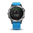 thumbnail image 2 of Garmin 010-01688-40 Unisex quatix 5 Blue Strap GPS Smartwatch, 2 of 6