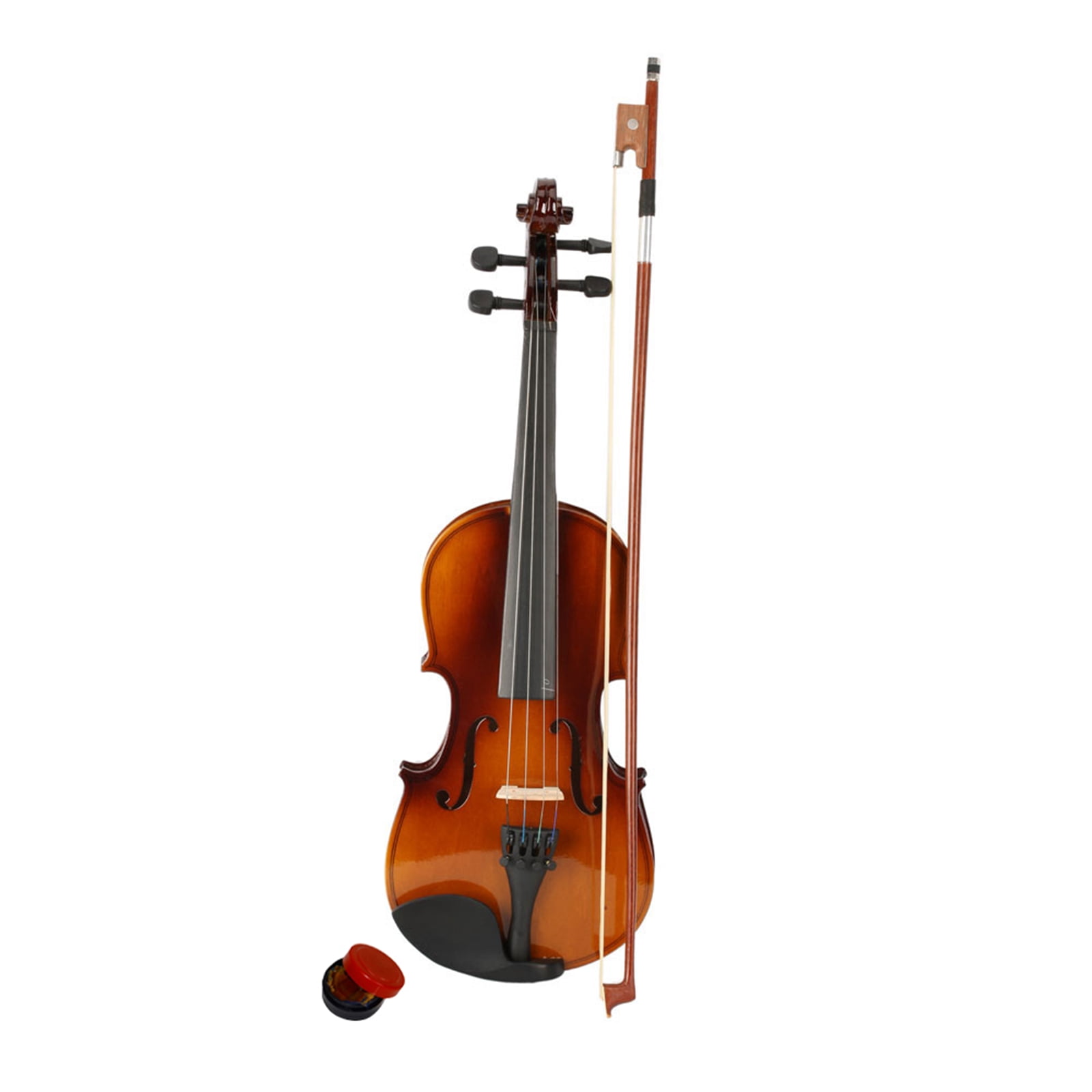 1/2 Acoustic Violin Case Bow Rosin, Natural