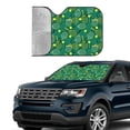 thumbnail image 3 of Kdxio Tennis Rackets and Balls Print Front Windshield Sun Shade,Folding Auto Sunshade for Car Truck SUV-Medium, 3 of 7