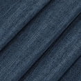thumbnail image 5 of Eclipse Kenley Solid Indigo Blue Blackout Rod Pocket Single Curtain Panel, 52" x 95", 5 of 5