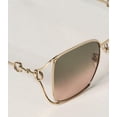 thumbnail image 5 of Sunglasses Gucci GG 1020 S- 001 Gold / Green, 5 of 7