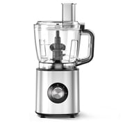 TINANA 6-in-1 Food Processor, 10 Cup 1000W Electric Vegetable Chopper, Multifunctional Slicer, Food Shredder, Dough Mixer, BPA-Free, Dishwasher Safe Kitchen Appliance for Family Cooking and Meal Prep