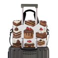 thumbnail image 2 of FORMRS 16" Laptop Bag Carrying Sleeve Case with Handle Travel Shoulder Briefcase, White Sweet Cakes, 2 of 8