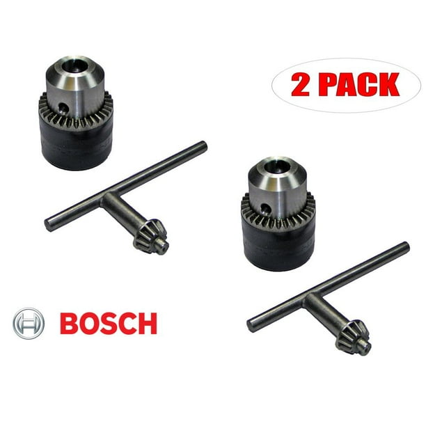 Bosch 11228 Drill, Replacement Chuck and Key 1608571069 (2 Pack