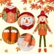 thumbnail image 4 of Fiudx Muñeco de Espantapájaros, Tema de Halloween, Acción de Gracias, Otoño, Centro de Mesa Animado, Tela Suave, Decoración para Interiores y Exteriores, Multiusos, Tamaño 18 X 6 X 43 Cm, 4 of 6