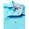 thumbnail image 3 of Polo Tommy Hilfiger de manga corta de algodón piqué azul, 3 of 6