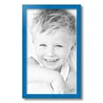 thumbnail image 2 of ArtToFrames 12" x 20" Bright Blue Picture Frame, 12x20 inch Blue Wood Poster Frame (WOM-4751), 2 of 8