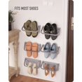 thumbnail image 3 of SHAR 4 Pcs Étagère à Chaussures Murale Pliable Grise, Étagère à Chaussures Pliante pour Rangement de Chaussures, 3 of 5