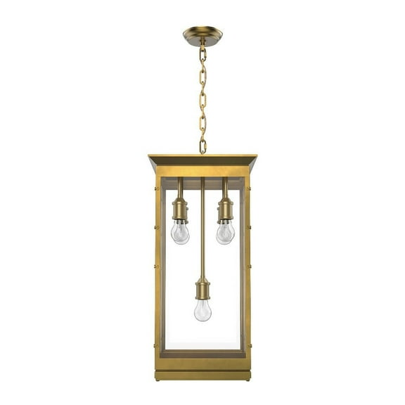 PD351018VB-Kuzco Lighting-Douglas - 5 Light Pendant-Vintage Brass Finish