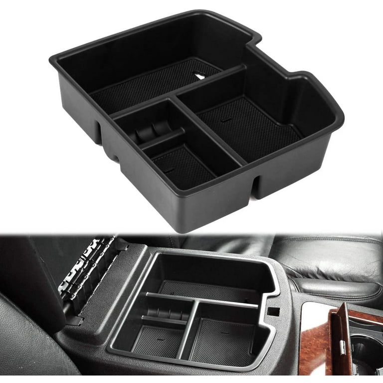 07 14 Full Size Trucks Center Front Floor Console Organizer