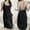 Black, variant on ZJXFGS Womens Night Shirts for Sleeping, Cotton House Dress, Womens Cotton Sleeveless Nightgown Spaghetti Strap V Neck Full Slip Sleep Dress, Cotton Nightgowns for Women Black L