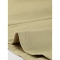 thumbnail image 6 of INSPIRE CHIC Women's Dress Sweetheart Neck Strapless Zipper Mini Flare Dress Camel S, 6 of 7