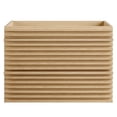 thumbnail image 6 of Modway Render 30" Wall-Mount Bathroom Vanity Cabinet (Sink Basin Not Included) in Oak, 6 of 8