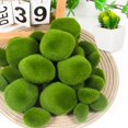 thumbnail image 3 of Rocas de musgo artificiales Giftmeet, 30 piezas, espuma verde, 5 x 3 cm, 3 of 6