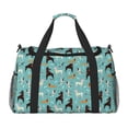 thumbnail image 1 of Balery Cute Dog Bolsa de Gimnasio para Mujeres, Bolsa de Viaje con Bolsillo Húmedo, Bolsa de Fin de Semana para Mujeres, Bolsa de Viaje Resistente al Agua, 1 of 7