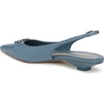 thumbnail image 4 of Sam Edelman Women's Aggie Pointed Toe Slingback Flat Dark Coastal Blue 10.5M, 4 of 6