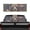 Bear USA Flag Splatter Print, variant on Pzuqiu Galaxy Wolf Forest Print Rear Window Decals for Trucks 66.9" x 22.4", Vinyl Truck Rear Window Graphics Fit Most Pickup Trucks for Decoration