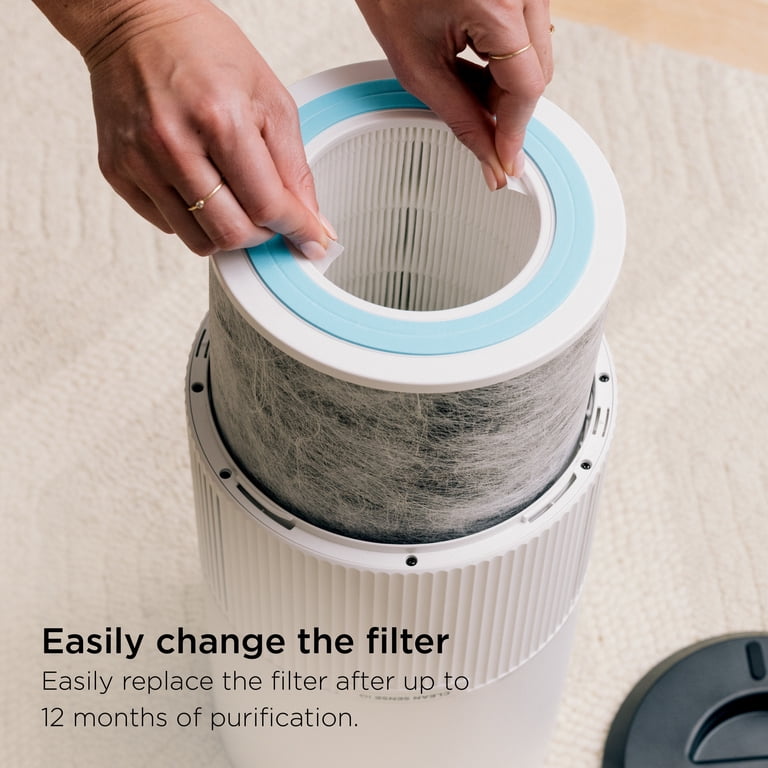 Shark MAX 1000 St Ft True HEPA Air Purifier, NanoSeal, Clean Sense