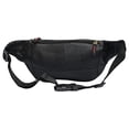 thumbnail image 4 of Fanny Pack Genuine Leather Waist Bag For Men Women With RFID Protected Front Pocket & Multiple Pockets, 4 of 15