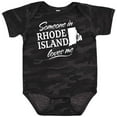 thumbnail image 3 of Inktastic Someone in Rhode Island Loves Me Boys or Girls Baby Bodysuit, 3 of 5
