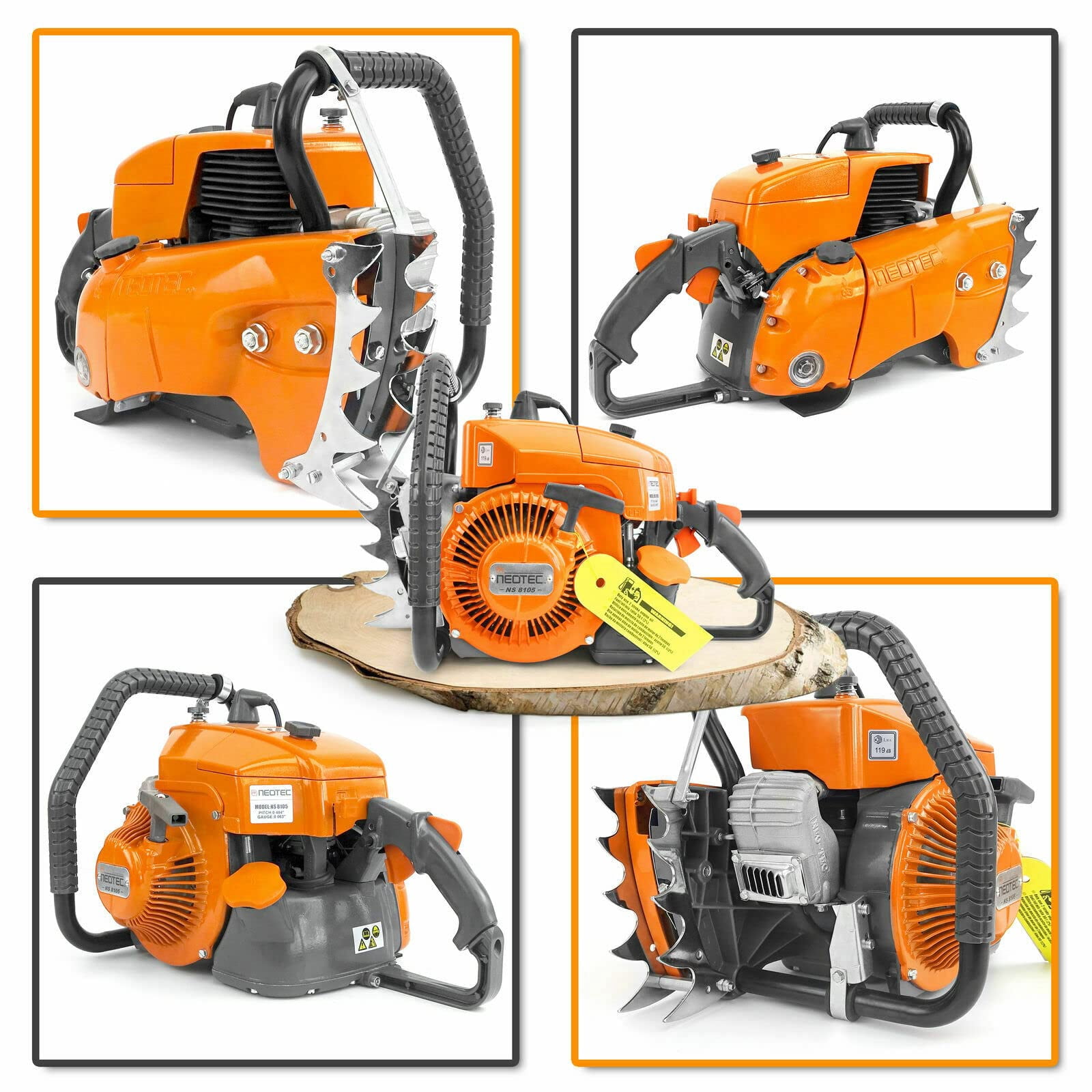 105cc Gas Chainsaw with 42'' Bar and Chain Compatible with G070 070 090 For Chainsaw Mill