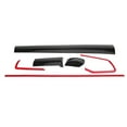 thumbnail image 1 of Console Center Cover Trim, Waterproof 6pcs/set Dashboard Decoration Sticker  For Decoration For  10th 2016-2018, 1 of 8