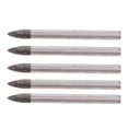 thumbnail image 2 of 6 brocas de cerámica de 3-10 mm de tamaño, brocas triangulares especiales de vidrio perforadas 8mm Cola Juego de brocas triangulares, 2 of 8