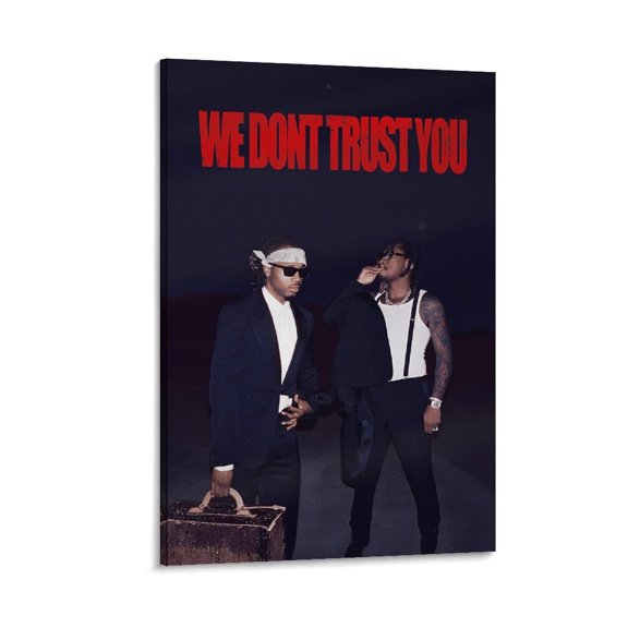 Metro Boomin We Don't Trust You Album 1 Art Poster Canvas Painting Decor Wall Print Photo Gifts Home Modern Decorative Posters 16x24inch(40x60cm)