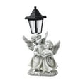 thumbnail image 4 of Luces solares para decoración de estatua de jardín, paisaje creativo, adorno de resina de Ángel, lámpara Hexagonal de jardín para patio, hogar y, 4 of 8