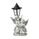 thumbnail image 4 of Estatua de jardín con luces solares, lámpara de estatuilla para exteriores, paisaje, decoración decorativa, adorno de resina de Ángel para el Patio, 4 of 8