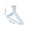 Blue, variant on Clothes Hanger Set, Heavy Duty Non Slip Hangers with Manganese Steel Core, Space Saving Metal Hangers for Shirts, Coats, Trousers, and Dresses, 5 Pcs
