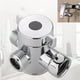 thumbnail image 1 of Fiudx Desviador de Ducha de Tres Vías, Adaptador En T de Abs, Compatible con Ducha de Mano, Fácil Instalación, Mejora Del Baño, Ajuste Universal, Diseño de Montaje En Brazo, 1 of 6