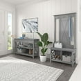 thumbnail image 2 of Key West Entryway Storage Set with Console Table in Gray - Engineered Wood, 2 of 8