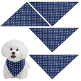 thumbnail image 1 of Pack Perro Bandana Verano Lindo Algodón Suave Cachorro Gato Bufanda Lavable Diario Pañuelo Comodidad Regalo Adepaton CPB-DE-LYY1854-4, 1 of 5