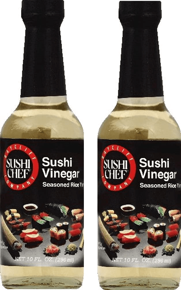 Sushi Chef Seasoned Rice Vinegar, 2Pack 10 fl oz Bottles