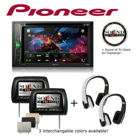 Pioneer AVH210EX w/ H-78CC (pair) and HIR2W (Pair)Multimedia Receiver with Two 7