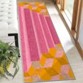 thumbnail image 5 of 2x6 FT Kitchen Runner Rugs Non Skid Washable, Faux Wool Rug Runners for Hallways Bathroom Carpet Runner, Soft Indoor Modern Floor Rug for Entryway Laundry Room, 5 of 11