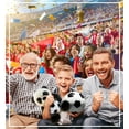 thumbnail image 3 of DolliBu Sitting Panda Stuffed Animal with Soccer Ball Plush - Soft and Huggable Panda Bear with Cute Soccer Plush Ball Sports Gift for Kids and Adults - 9 Inch, 3 of 6