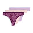 thumbnail image 1 of Jockey String à Logo Extensible en Coton Biologique pour Femmes - Lot de 3, 1 of 4