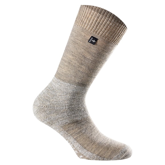 Rohner Advanced Socks Chaussettes de Randonnée Unisexes - Technologie Fibre, avec Laine Mérinos Beige 36-38 (3-4,5 UK)
