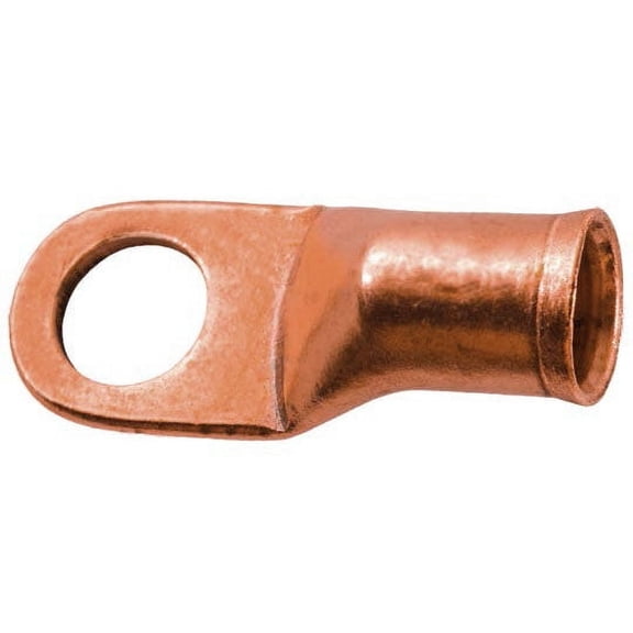 Auveco # 11467 Battery Cable Lugs 2/0 Gage 1/2" Stud Size -Copper. Qty 10.