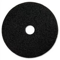 Black Floor Stripping Pad, Black - 5 Per Carton - 13 in.