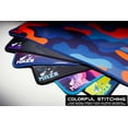 thumbnail image 6 of Medium Mouse Pad | (12.6''x10.8''x0.12'') Light Series Mousepad for Maximum Speed (Waterproof) Desk Pad | Pink Purple Blue and Baby Blue Colors, Topographic Style (Bloom Fusion), 6 of 6