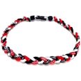 thumbnail image 1 of OOIN Package of 12 Baseball Titanium Necklaces for Boys Tornado Braided Rope Necklace, 1 of 1
