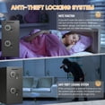 thumbnail image 5 of Silkight Safe - 6.0 Cu ft Home Safe Box - Fireproof Safe Depository Drop Safe with Backlit Keypad & Alarm System for Business Home Money Safe, 5 of 7