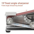 thumbnail image 3 of Multifunctional Grinder Mini Electric Belt Sander DIY Polishing Grinding Machine Cutter Edges Sharpener with 10pcs 30mm Sanding Paper, 3 of 8